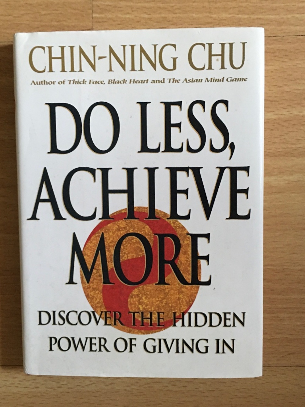 "Do Less Achieve More" Hardcover Book